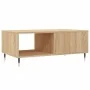 Mesa de centro madera contrachapada roble Sonoma 90x50x36,5 cm by , Coffee table - Ref: Foro24-830559, Price: 61,93 €, Discou...
