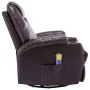 Sillón de masaje mecedora de cuero sintético marrón by , Electric massage chairs - Ref: Foro24-246636, Price: 589,66 €, Disco...