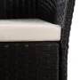 Set de comedor de jardín 9 pzas ratán sintético negro y marrón by , Garden sets - Ref: Foro24-44102, Price: 669,14 €, Discoun...