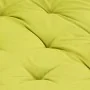 Cojín para palés algodón verde 120x80x10 cm by , Cushions for chairs and sofas - Ref: Foro24-48686, Price: 68,93 €, Discount: %