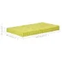 Cojín para palés algodón verde 120x80x10 cm by , Cushions for chairs and sofas - Ref: Foro24-48686, Price: 68,93 €, Discount: %