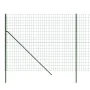 Cerca de alambre de acero galvanizado verde 1,4x10 m by , fence panels - Ref: Foro24-154067, Price: 93,67 €, Discount: %