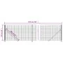Cerca de alambre con brida verde 1x25 m de , Paneles de vallas - Ref: Foro24-154169, Precio: 130,66 €, Descuento: %