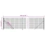 Cerca de alambre con brida gris antracita 1,1x25 m de , Paneles de vallas - Ref: Foro24-154298, Precio: 105,78 €, Descuento: %