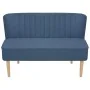 Sofá de tela azul 117x55,5x77 cm by , Sofas - Ref: Foro24-244072, Price: 263,02 €, Discount: %