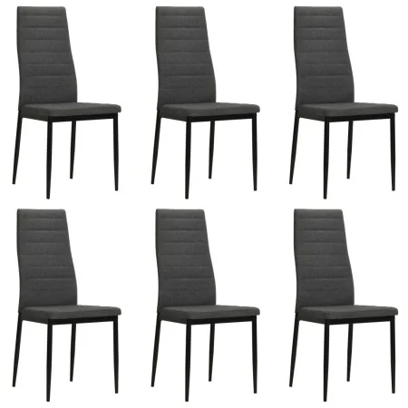 Sillas de comedor 6 unidades tela gris oscuro von , Essstühle - Ref: Foro24-275379, Preis: 236,42 €, Rabatt: %