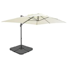 Sombrilla de jardín con base portátil arena by , Umbrellas - Ref: Foro24-276344, Price: 611,92 €, Discount: %