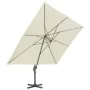 Sombrilla de jardín con base portátil arena by , Umbrellas - Ref: Foro24-276344, Price: 611,92 €, Discount: %