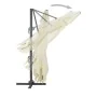 Sombrilla de jardín con base portátil arena by , Umbrellas - Ref: Foro24-276344, Price: 611,92 €, Discount: %