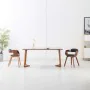 Sillas de comedor 2 unidades tela y madera curvada gris oscuro von , Essstühle - Ref: Foro24-279476, Preis: 418,94 €, Rabatt: %
