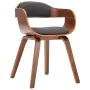 Sillas de comedor 2 unidades tela y madera curvada gris oscuro von , Essstühle - Ref: Foro24-279476, Preis: 418,94 €, Rabatt: %