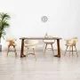 Sillas de comedor 4 uds cuero sintético y madera curvada crema von , Essstühle - Ref: Foro24-279497, Preis: 602,64 €, Rabatt: %