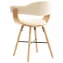 Sillas de comedor 4 uds cuero sintético y madera curvada crema von , Essstühle - Ref: Foro24-279497, Preis: 602,64 €, Rabatt: %