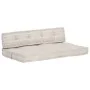 Kissen für Palettensofa hellbrauner Patchworkstoff von , Kissen für Stühle und Sofas - Ref: Foro24-287719, Preis: 144,85 €, R...
