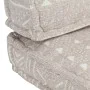 Cojín para sofá de palés tela marrón claro patchwork by , Cushions for chairs and sofas - Ref: Foro24-287719, Price: 144,90 €...