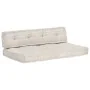 Kissen für Palettensofa hellbrauner Patchworkstoff von , Kissen für Stühle und Sofas - Ref: Foro24-287719, Preis: 144,85 €, R...