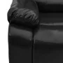 Sillón reclinable cuero sintético negro de , Sillones - Ref: Foro24-288495, Precio: 244,32 €, Descuento: %