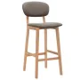 Taburetes de cocina 2 unidades tela gris taupe by , Kitchen stools - Ref: Foro24-289376, Price: 156,95 €, Discount: %