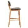 Taburetes de cocina 2 unidades tela gris taupe by , Kitchen stools - Ref: Foro24-289376, Price: 156,95 €, Discount: %