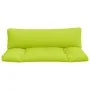Cojines para sofá de palets 2 unidades tela verde claro by , Cushions for chairs and sofas - Ref: Foro24-314656, Price: 51,68...