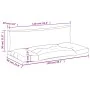 Cojines para sofá de palets 2 unidades tela verde claro by , Cushions for chairs and sofas - Ref: Foro24-314656, Price: 51,68...