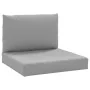 Cojines para palés 2 unidades tela Oxford gris de , Cojines para sillas y sofás - Ref: Foro24-315053, Precio: 59,60 €, Descue...