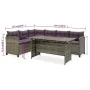 Set de muebles de jardín 2 pzas y cojines ratán sintético gris von , Gartensets - Ref: Foro24-316871, Preis: 734,09 €, Rabatt: %