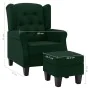 Sillón con reposapiés tela verde oscuro von , Sessel - Ref: Foro24-320157, Preis: 302,81 €, Rabatt: %