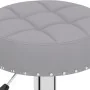 Taburetes de cocina 2 unidades tela gris de , Taburetes de cocina - Ref: Foro24-332971, Precio: 107,91 €, Descuento: %