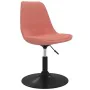 Sillas de comedor giratorias 4 unidades de terciopelo rosa by , dining chairs - Ref: Foro24-338379, Price: 246,14 €, Discount: %
