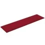 Paneles de pared 12 uds terciopelo rojo tinto 60x15 cm 1,08 m² de , Recubrimiento de paredes - Ref: Foro24-343839, Precio: 33...