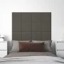Paneles de pared 12 uds terciopelo gris oscuro 30x30 cm 1,08 m² by , Wall covering - Ref: Foro24-344043, Price: 37,06 €, Disc...
