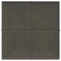 Paneles de pared 12 uds terciopelo gris oscuro 30x30 cm 1,08 m² by , Wall covering - Ref: Foro24-344043, Price: 37,06 €, Disc...
