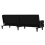 Sofá cama con reposabrazos tela negro by , Sofas - Ref: Foro24-351939, Price: 277,70 €, Discount: %