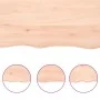 Estante de pared madera maciza roble sin tratar 160x60x(2-4) cm by , Shelves and shelves - Ref: Foro24-363594, Price: 109,35 ...