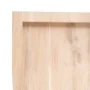 Estante de pared madera maciza roble sin tratar 160x60x(2-4) cm by , Shelves and shelves - Ref: Foro24-363594, Price: 109,35 ...