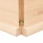 Estante de pared madera maciza roble sin tratar 160x60x(2-4) cm by , Shelves and shelves - Ref: Foro24-363594, Price: 109,35 ...