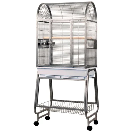 Strong Jaula para loros Villa Nora gris Silverstone 67,7x51,5x154 cm de , Pies y jaulas para pájaros - Ref: Foro24-413762, Pr...