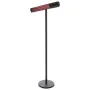 Sunred Calefactor pie Royal Diamond Dark oro rosa carbono negro 2500 W by , Terrace stoves - Ref: Foro24-428808, Price: 292,6...