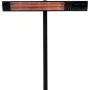 Sunred Calefactor pie Royal Diamond Dark oro rosa carbono negro 2500 W by , Terrace stoves - Ref: Foro24-428808, Price: 292,6...