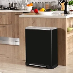 EKO Cubo de pedal E-Cube 50 L negro mate von , Abfallbehälter - Ref: Foro24-440031, Preis: 177,98 €, Rabatt: %