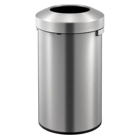 EKO Cubo de basura con pedal Urban 90 L plateado mate by , Waste containers - Ref: Foro24-440065, Price: 214,02 €, Discount: %