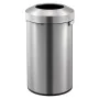 EKO Cubo de basura con pedal Urban 90 L plateado mate by , Waste containers - Ref: Foro24-440065, Price: 214,02 €, Discount: %