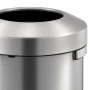 EKO Cubo de basura con pedal Urban 90 L plateado mate by , Waste containers - Ref: Foro24-440065, Price: 214,02 €, Discount: %