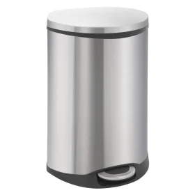 EKO Cubo de basura de pedal Shell 50 L plateado mate von , Abfallbehälter - Ref: Foro24-440038, Preis: 138,70 €, Rabatt: %