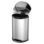 EKO Cubo de basura de pedal Shell 50 L plateado mate von , Abfallbehälter - Ref: Foro24-440038, Preis: 138,70 €, Rabatt: %