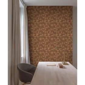 Noordwand Papel pared Topchic Graphic Shapes Facet naranja metalizado by , Painted paper - Ref: Foro24-440486, Price: 21,70 €...