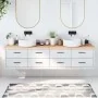 Encimera de baño madera maciza sin tratar 220x30x(2-6) cm by , Countertops - Ref: Foro24-3156082, Price: 104,53 €, Discount: %