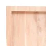 Encimera de baño madera maciza sin tratar 220x30x(2-6) cm by , Countertops - Ref: Foro24-3156082, Price: 104,53 €, Discount: %