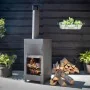Esschert Design Estufa de terraza con horno de pizza negro von , Kamine - Ref: Foro24-444906, Preis: 267,74 €, Rabatt: %